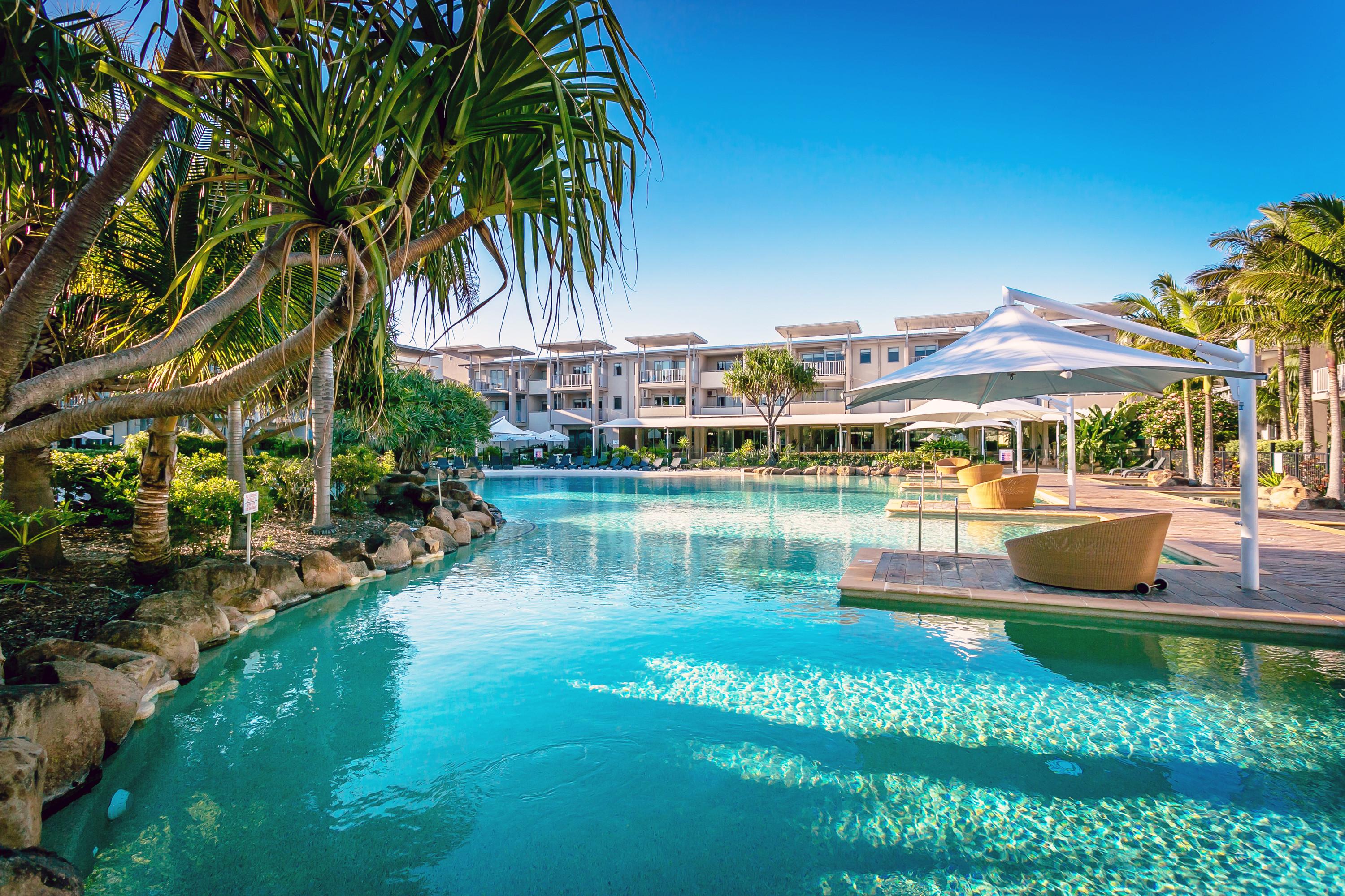 페퍼스 솔트 리조트 앤 스파 킹스클리프 외부 사진 The pool at Peppers Mantra on Saltwater Island